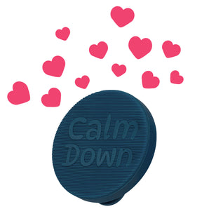 CalmDown by KRUUSE Button for Dogs with Collar Tag