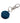 CalmDown by KRUUSE Button for Dogs with Collar Tag