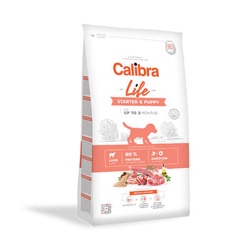 Calibra Dog Life Starter & Puppy Lamb Dry Food 750g
