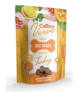 Calibra Verve Dog Crunchy Snack Turkey 150g