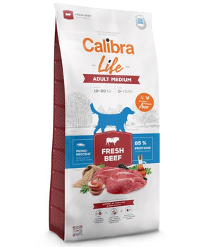 Calibra Dog Life Adult Medium Fresh Beef Dry Food 12kg
