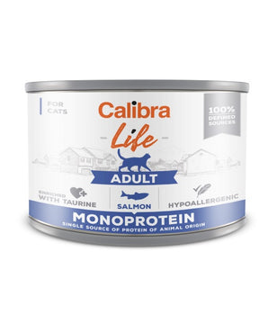 Calibra Cat Life Adult Salmon Canned Food 6x200g