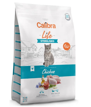 Calibra Life Sterilised Cat Chicken Flavoured Dry Food 6kg