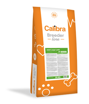 Calibra Dog Breeder Large Adult Dry Food - Lamb Flavour 20kg