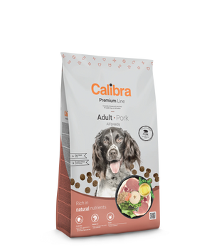 Calibra Dog Premium Line Adult Pork Dry Food 12kg