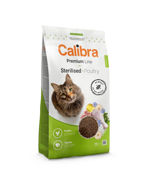 Calibra Premium Line for Sterilised Cats Poultry Dry Food 2kg