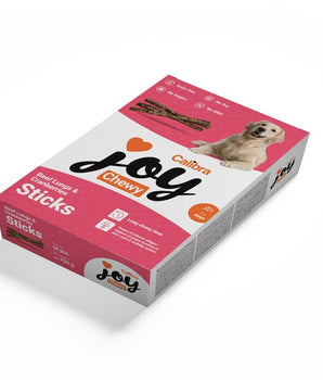 Calibra Joy Chewy Beef Lungs & Cranberry Sticks 50pcs